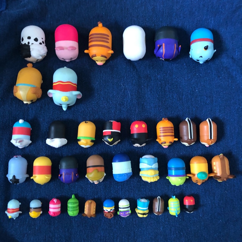 LOT of 36 Disney Tsum Tsum figures
